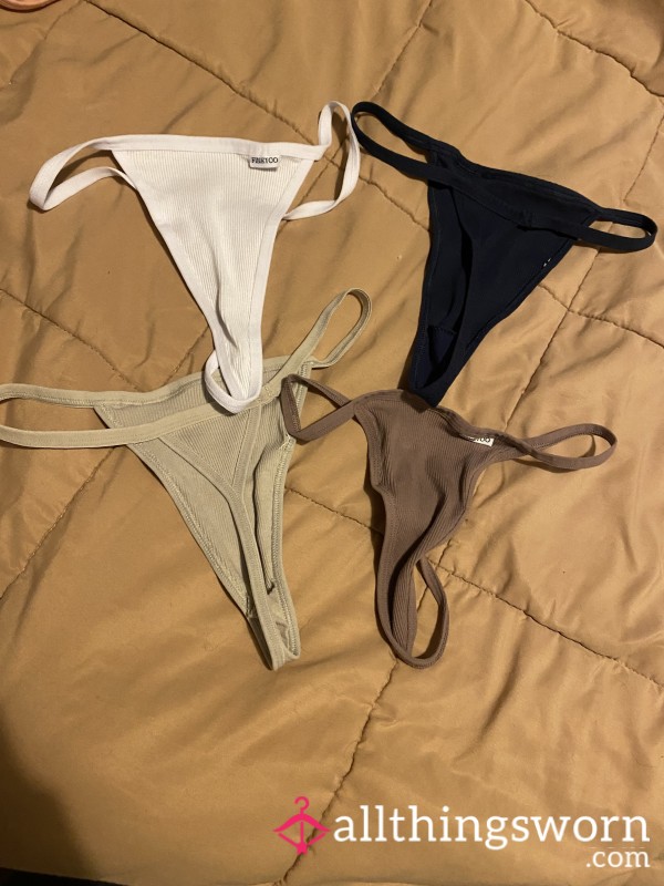 Cotton Thongs