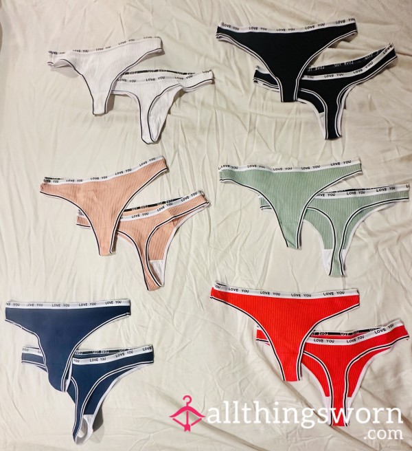 Cotton Thongs For Wear/sale