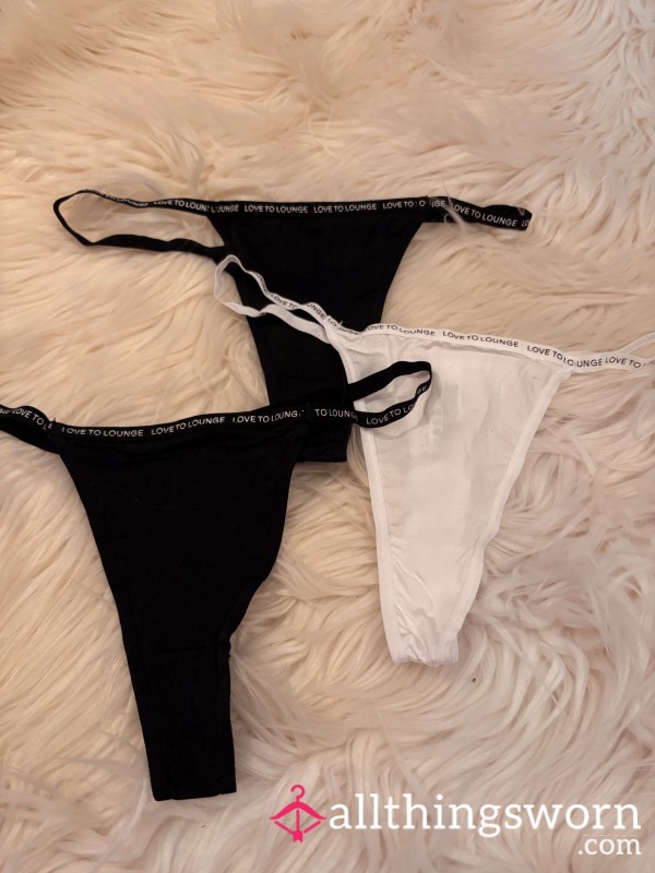 Cotton Thongs Xs