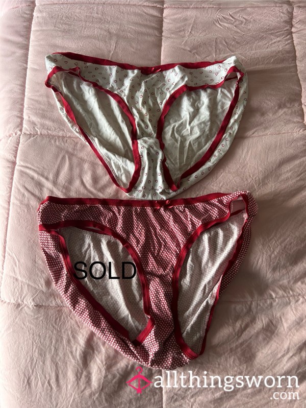 Cotton Valentine’s Day Panties