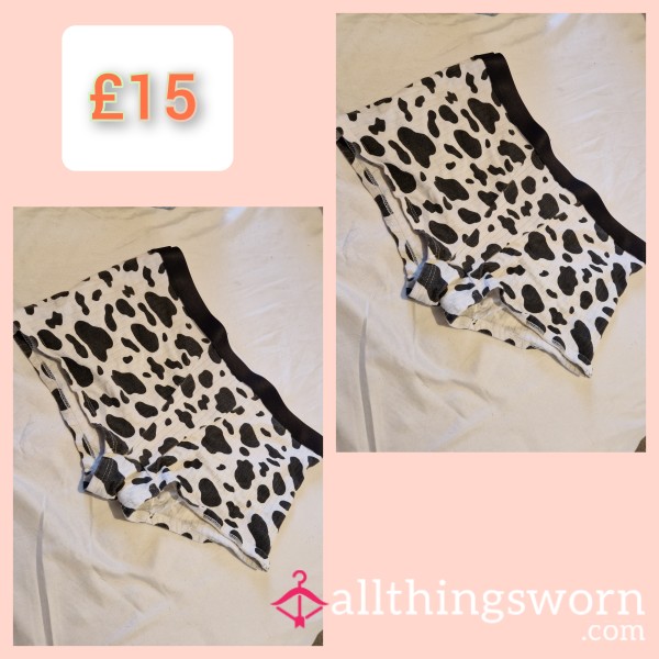 Cow Print Boxers Style