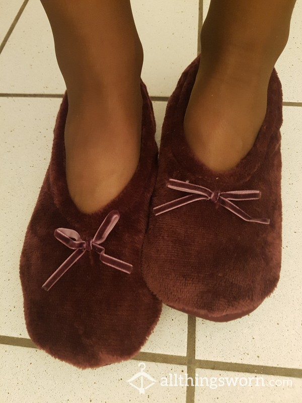 Cozy Purple Slippers💜