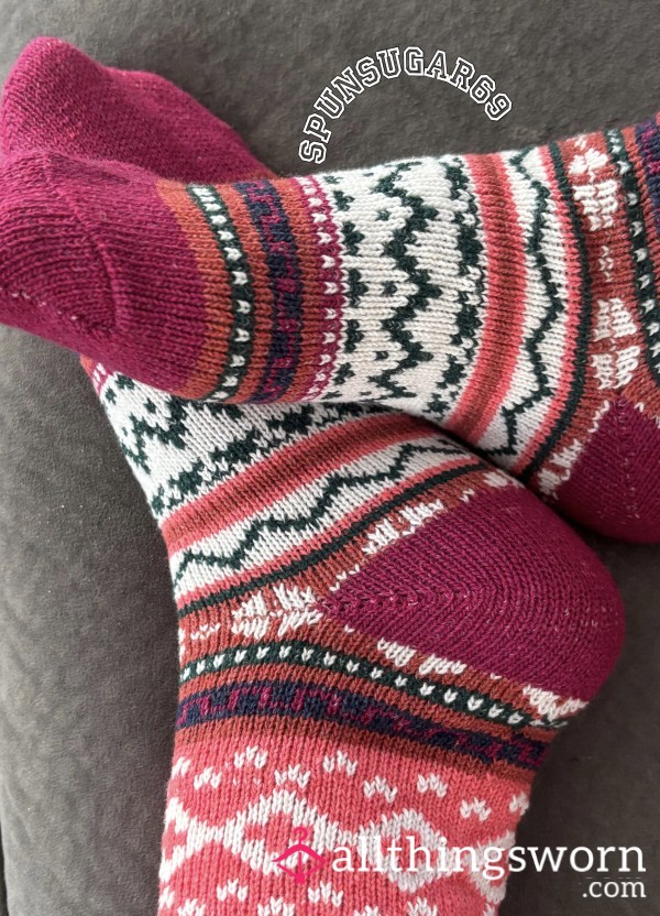 Cozy Sweater Socks