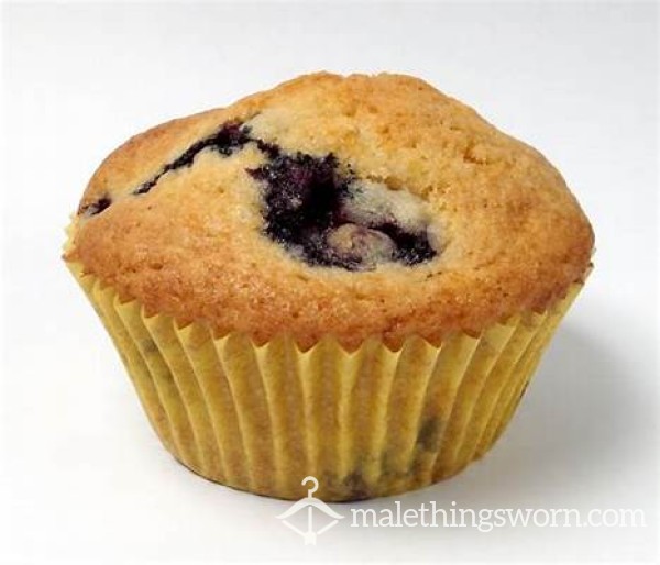 Cream Filled Blueberry Muffins