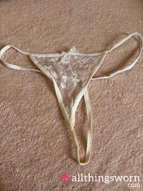 Creamy Thong