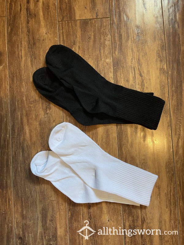 PRICE DROP Crew Socks And Longer!