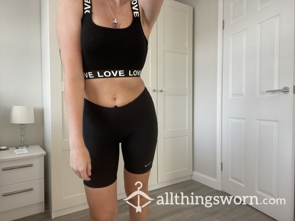 Crop Bra Love Top/bra