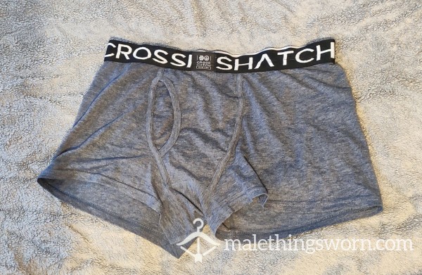 Crosshatch Boxer-briefs. Well Worn Already For Over 2 Weeks.