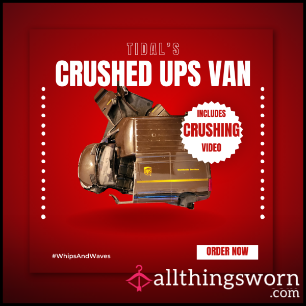 Crushed UPS Van | 𝗩𝗶𝗱𝗲𝗼 𝗜𝗻𝗰𝗹𝘂𝗱𝗲𝗱