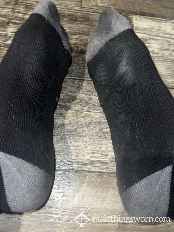 Crusty Black Socks