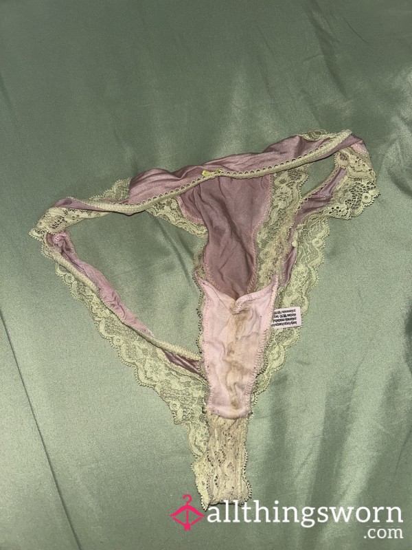 Crusty Worn Victoria Secret Thong