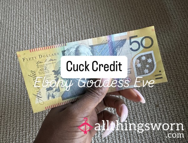 CUCK Credit With Ebony Goddess Eve 💁🏾‍♀️