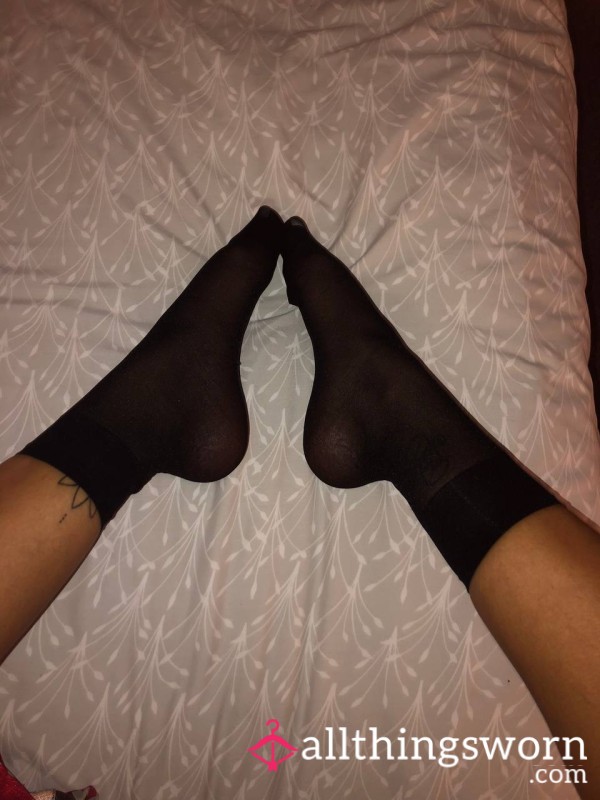 Cuck/cuckquean 96 Hour Worn Duo Wear Nylon Socks