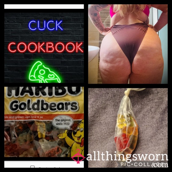 Cuck/cuckquean Knickers Worn Creamy Treat ( DENIAL) With Cei Voicenote