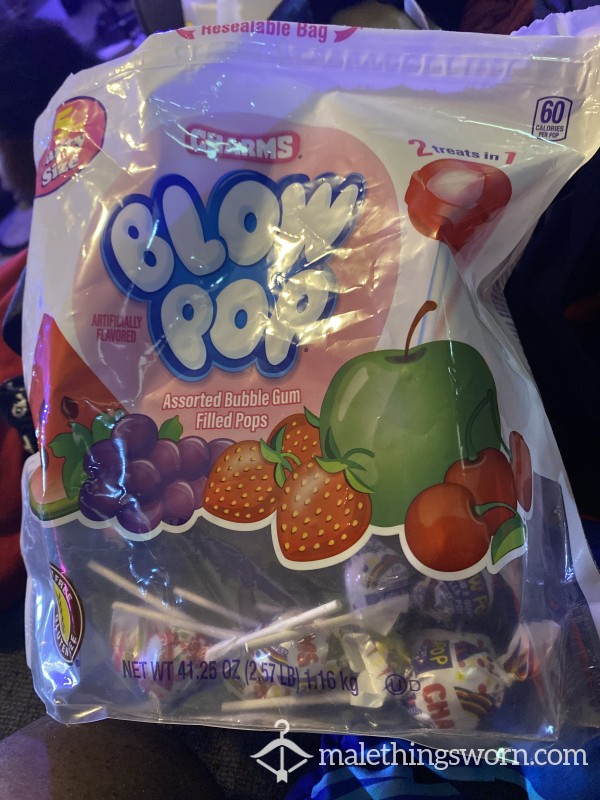 C*m Covered Blow Pops