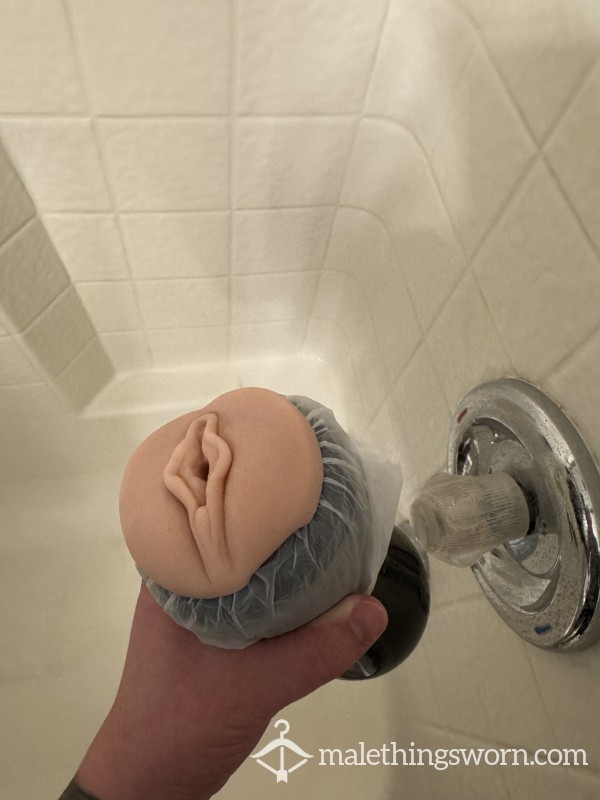 C*m Filled Shower Toy, Self Lubricating.