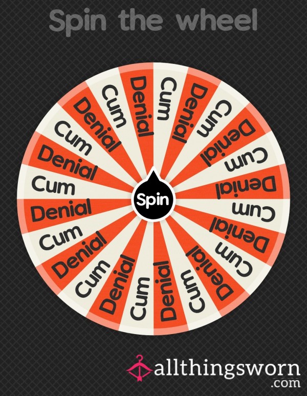 C*m Or Not 😈 Wheel With JOI Video