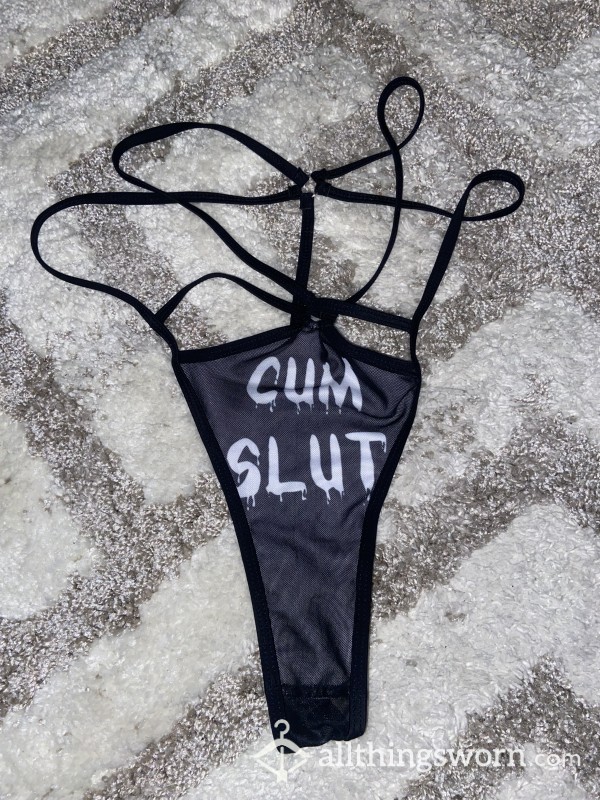 C*m Sl*t Thong