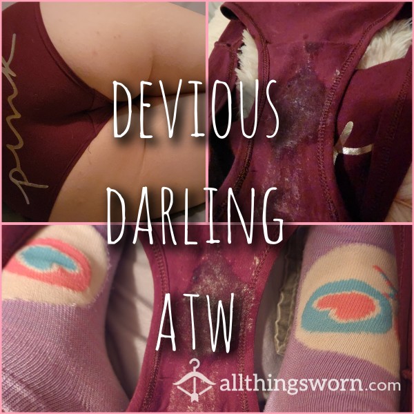 C*m Soaked Flavorful Panties +Alpha C*m