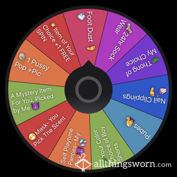 C*m Spin The Wheel! 😈💦 What Will You Get?!