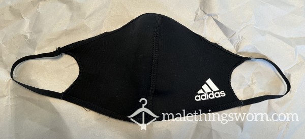 C*m-stained Adidas Cloth Mask