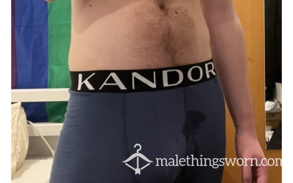 C*m-stained Blue Andor Boxers