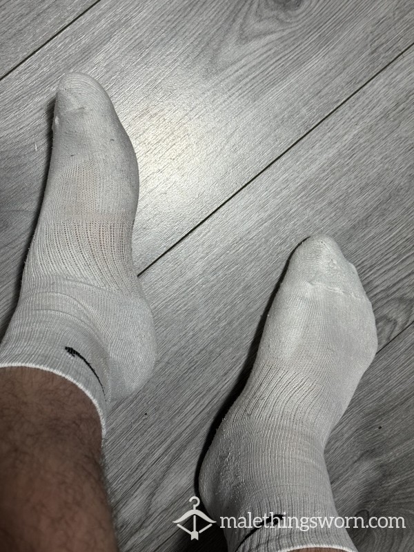 C*mming On My Sweaty Nike Gym Socks