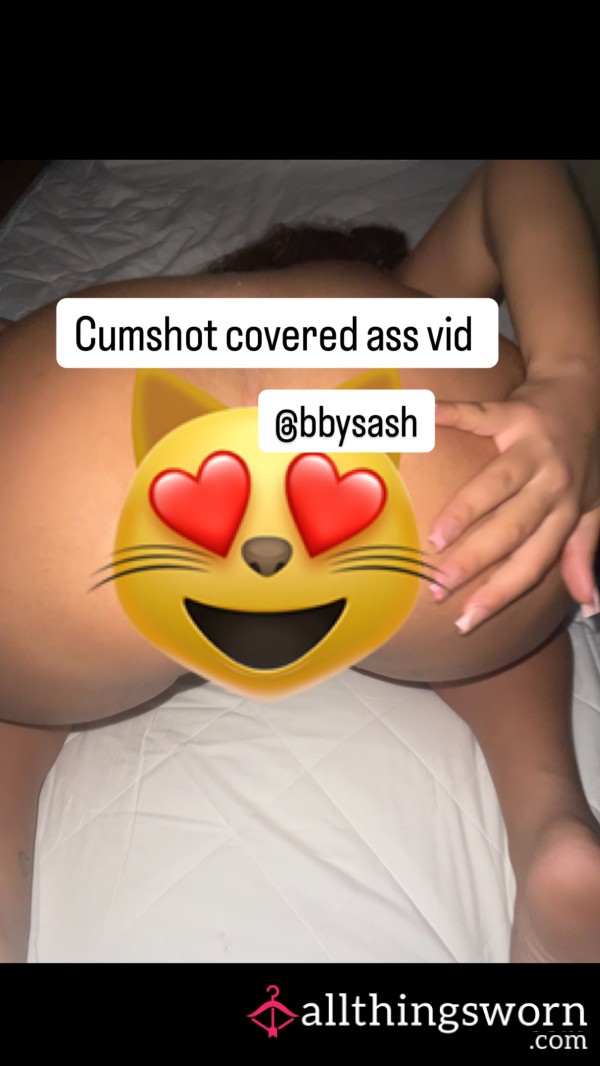 C*mshot Covered A** Video 🥵