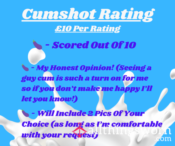 C*mshot Rating 💦