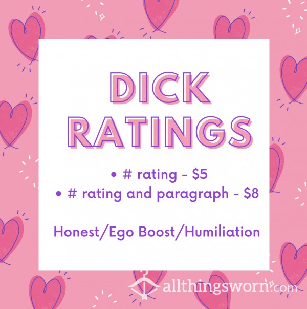 Custom D*ck Rating ⭐️