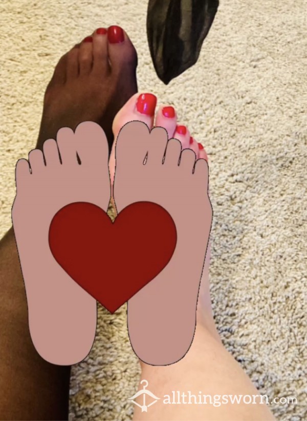 Custom Feet Photos Set Of 5