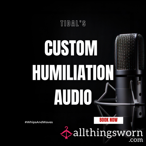 Custom Humiliation Audio