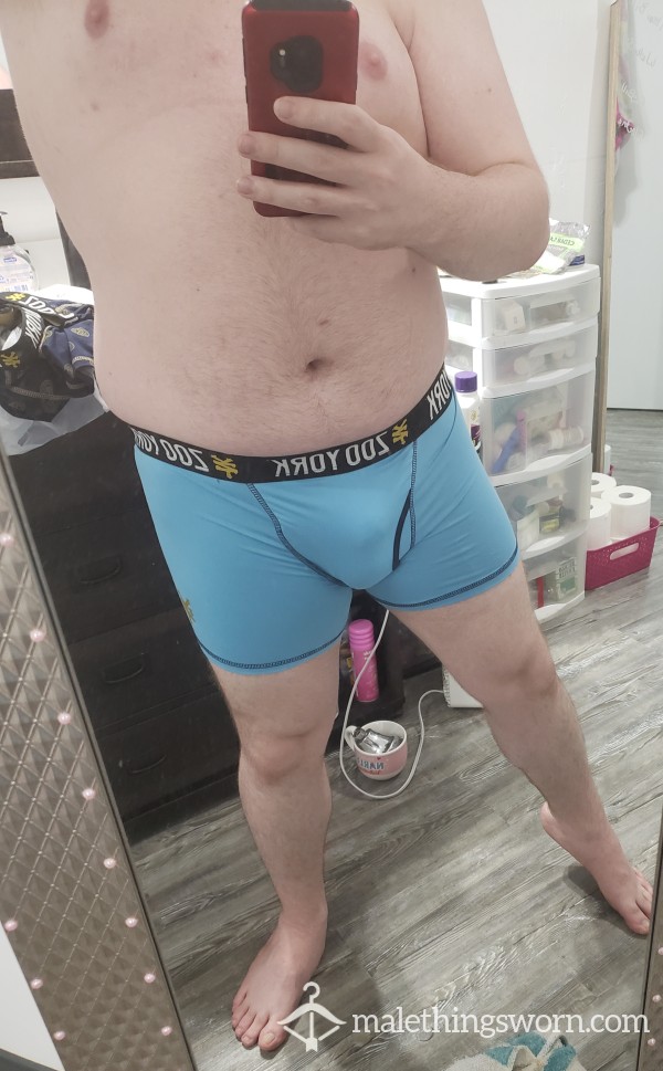 Custom Light Blue Zoo York Large (L) Boxer Brief