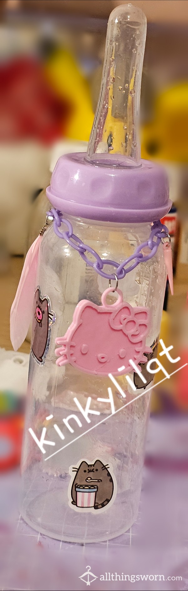 Custom Nectar Filled ABDL Adult Baby Bottle