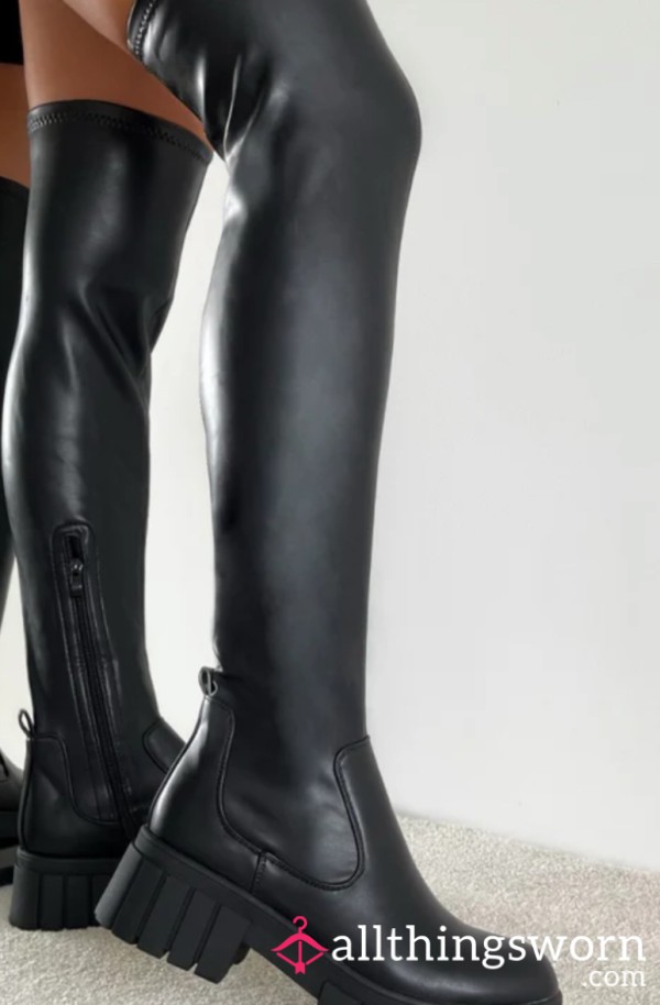 Custom Of Knee High Boots