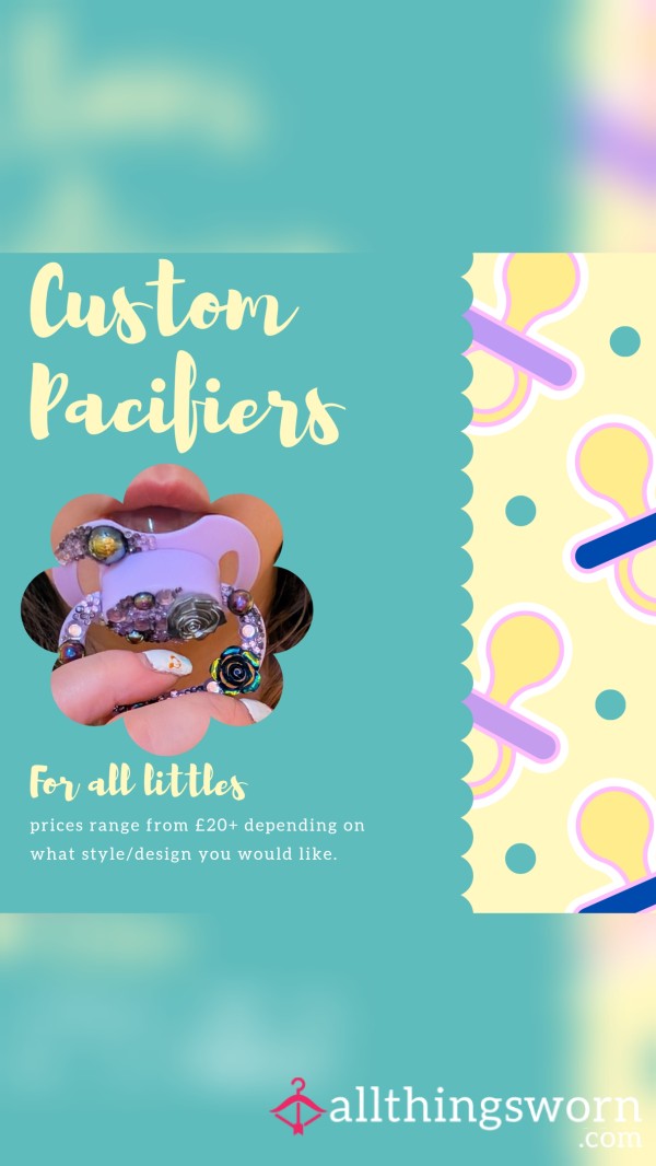 Custom Pacifiers