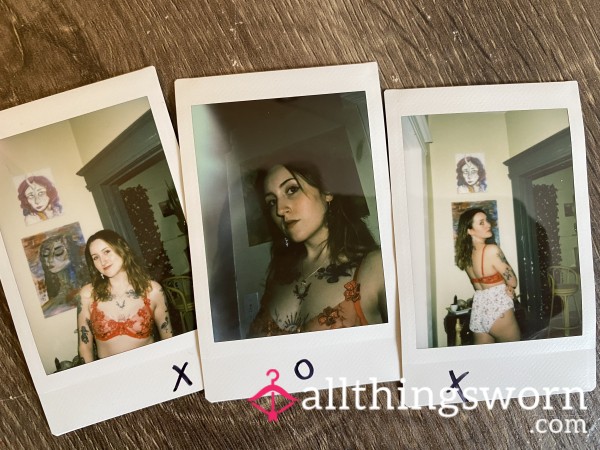 Custom Polaroid + Note