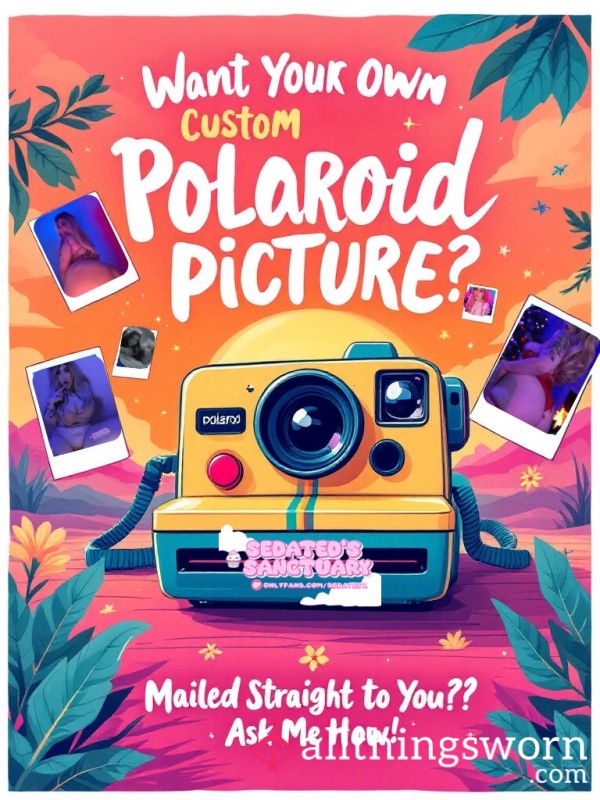 Custom Polaroid Picture