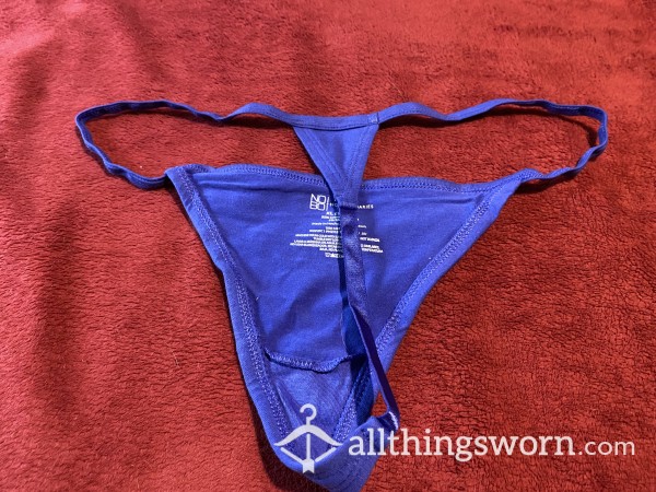 🖤*Custom Scented Blue Baby G-string*🖤