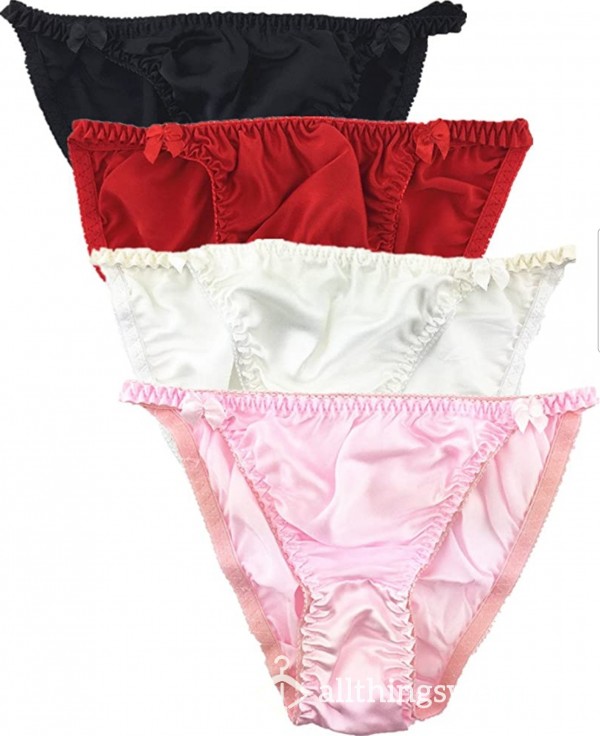 Custom Silky Satin Panties