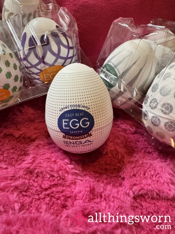 💦 Gently Used (by Me) Tenga Egg And Free 24 Hr Wear Panty Plus Free Shipping! 💦