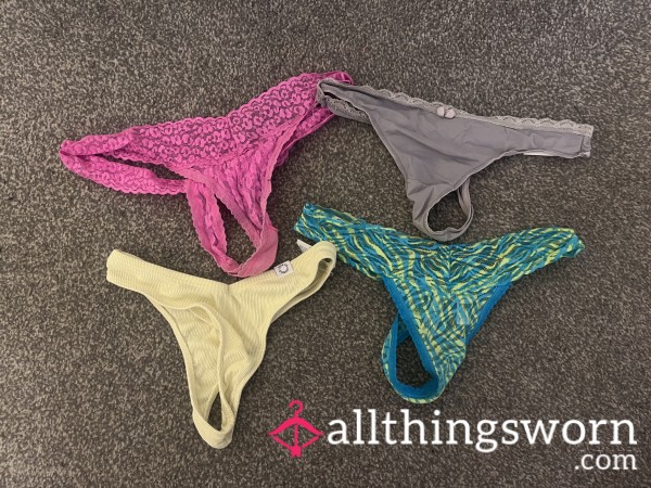 Custom Thong - Up To 3 Days Wear / Pick A Colour