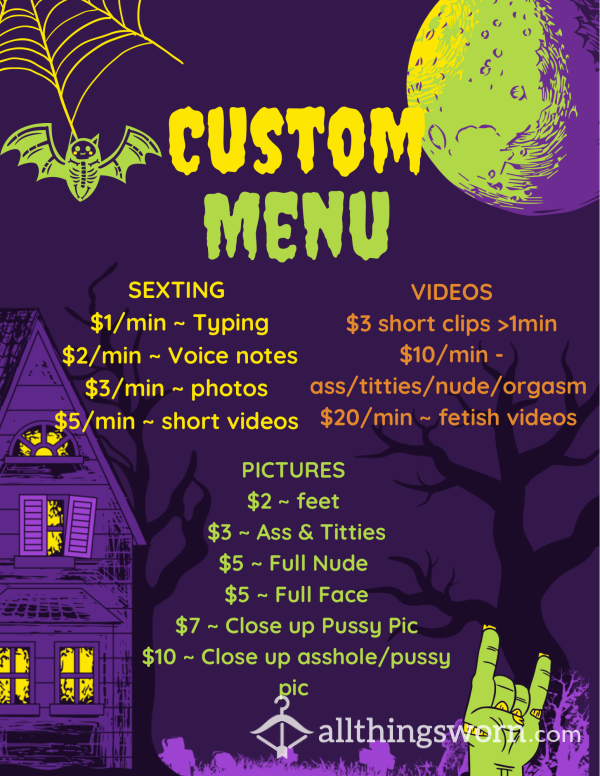 Custom Menu