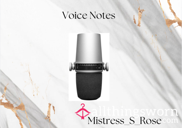 Custom Voice Notes