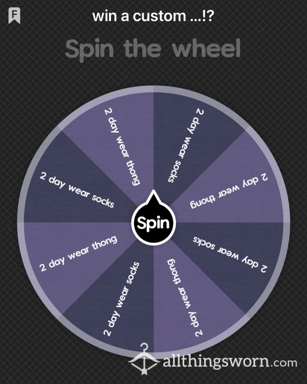 Custom Wear Wheel!