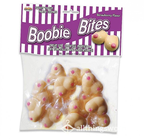 CUSTOMIZABLE BOOB CANDY + VIDEO