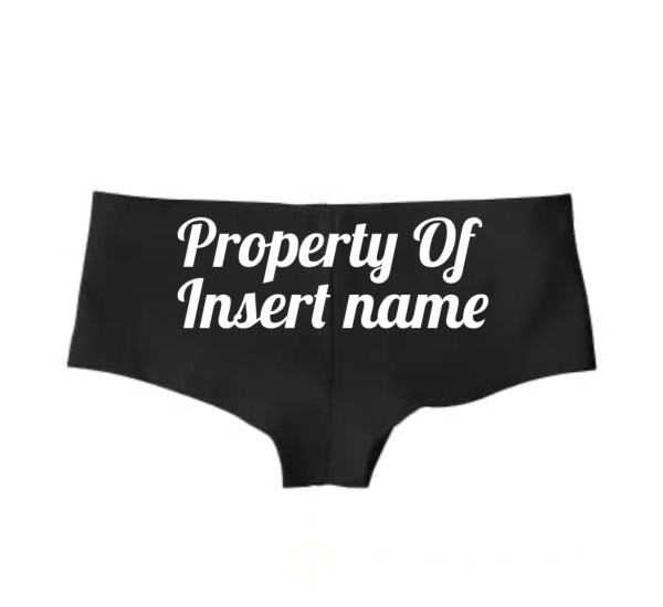 Customized Panties