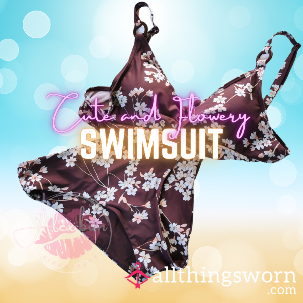 Cute And Flowery Bikini Swimsuit - International Shipping Included!