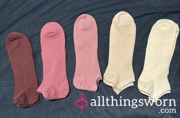 Cute Ankle Socks (5 Pairs To Choose From)