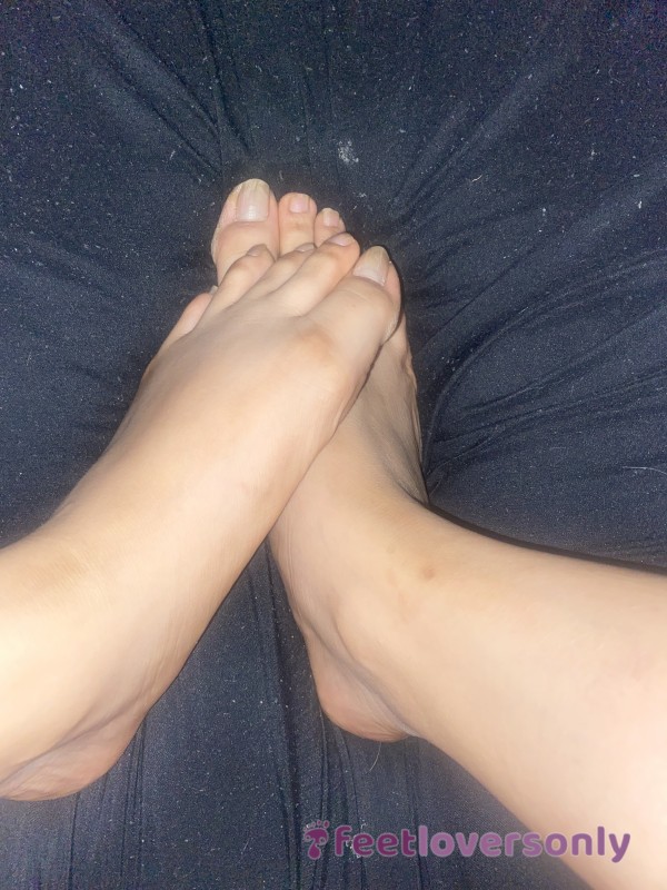 Cute Blasian Feet